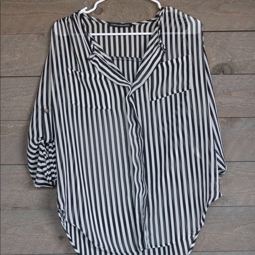 Sheer blouse
